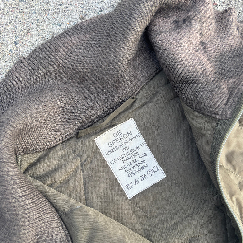 90's German Bundeswehr Field Liner Quilted Jacket