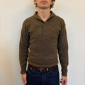 80's US Army 5 Button Acrylic Knit