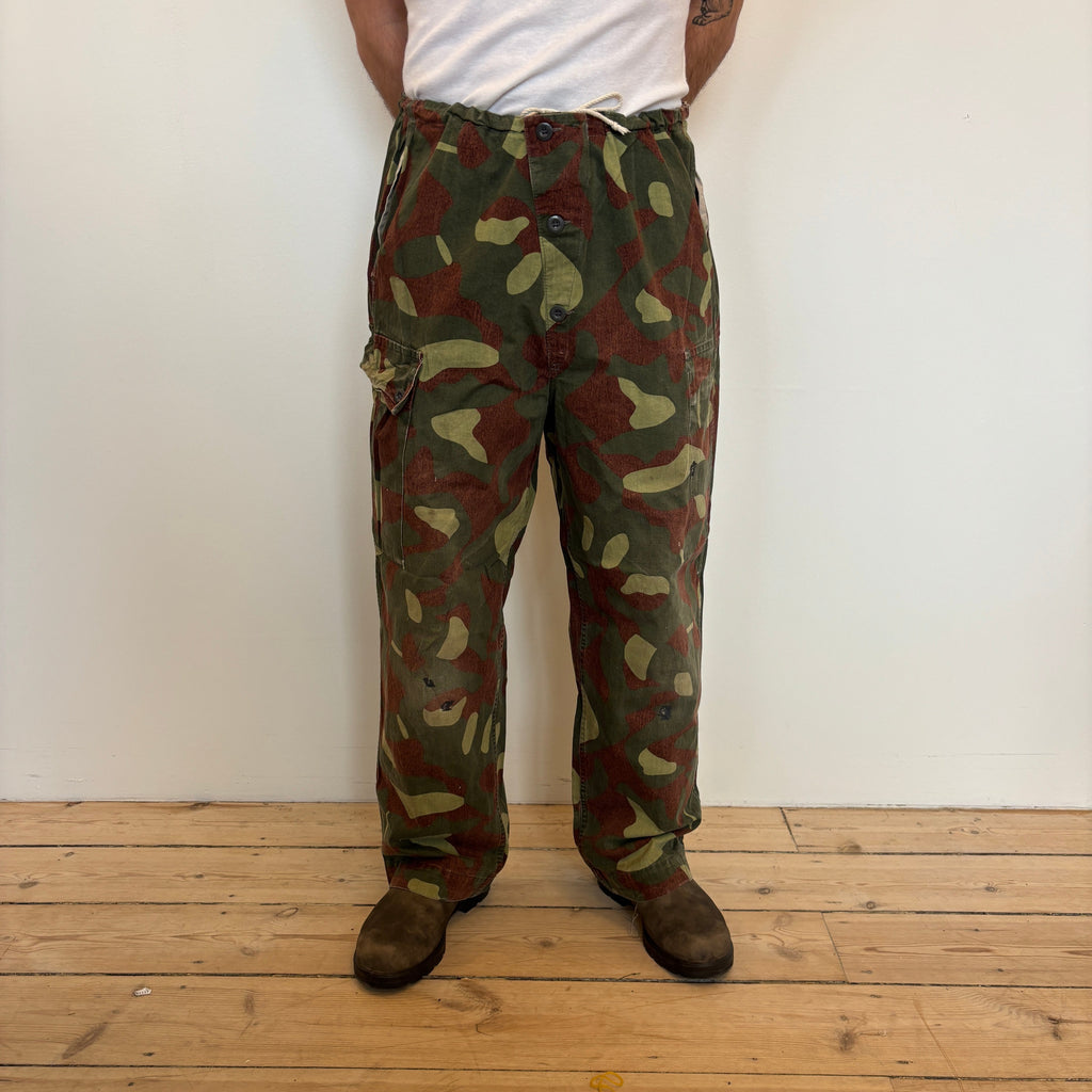 Finnish Reversible Camo Overtrousers - Dark Camo