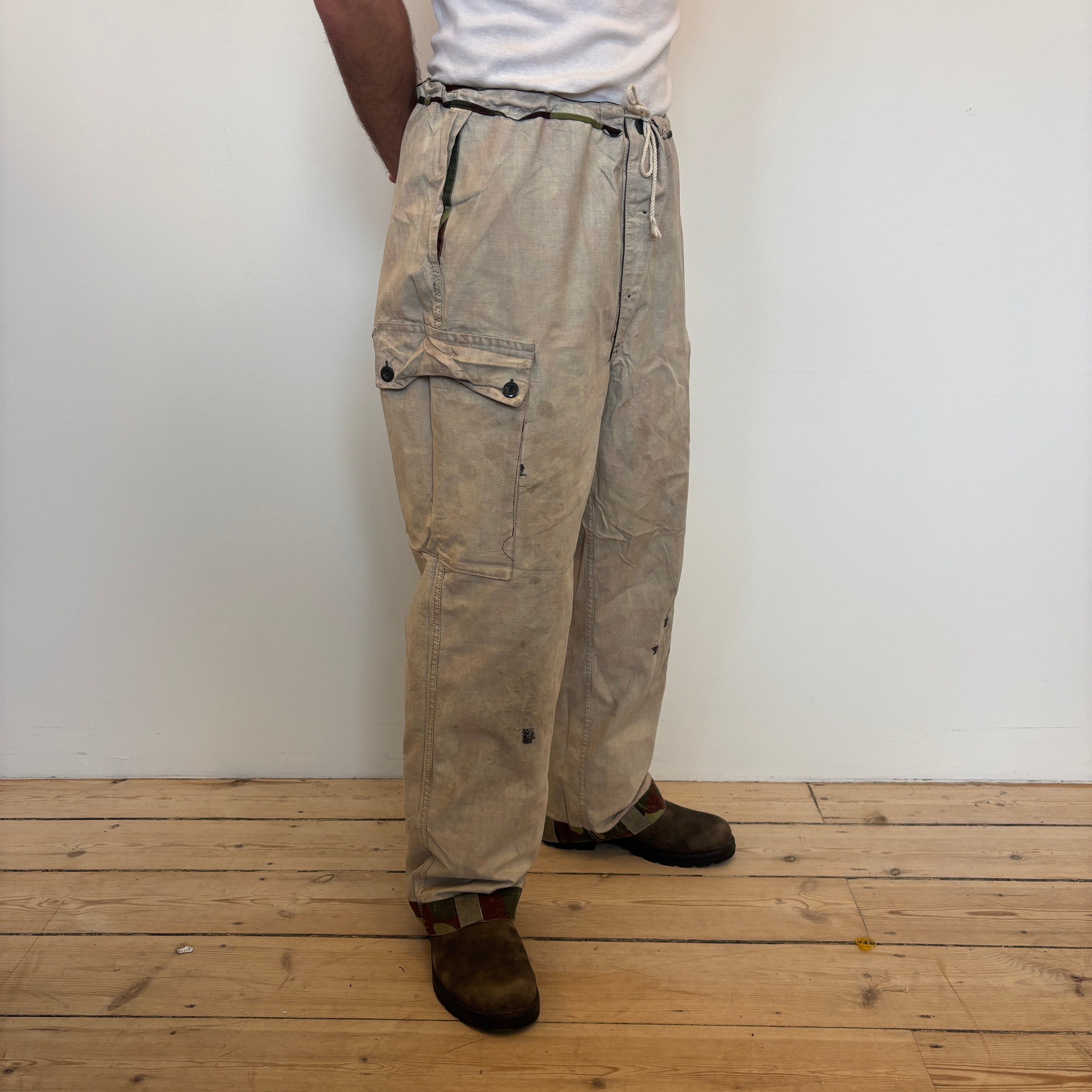 Finnish Reversible Camo Overtrousers - Dark Camo