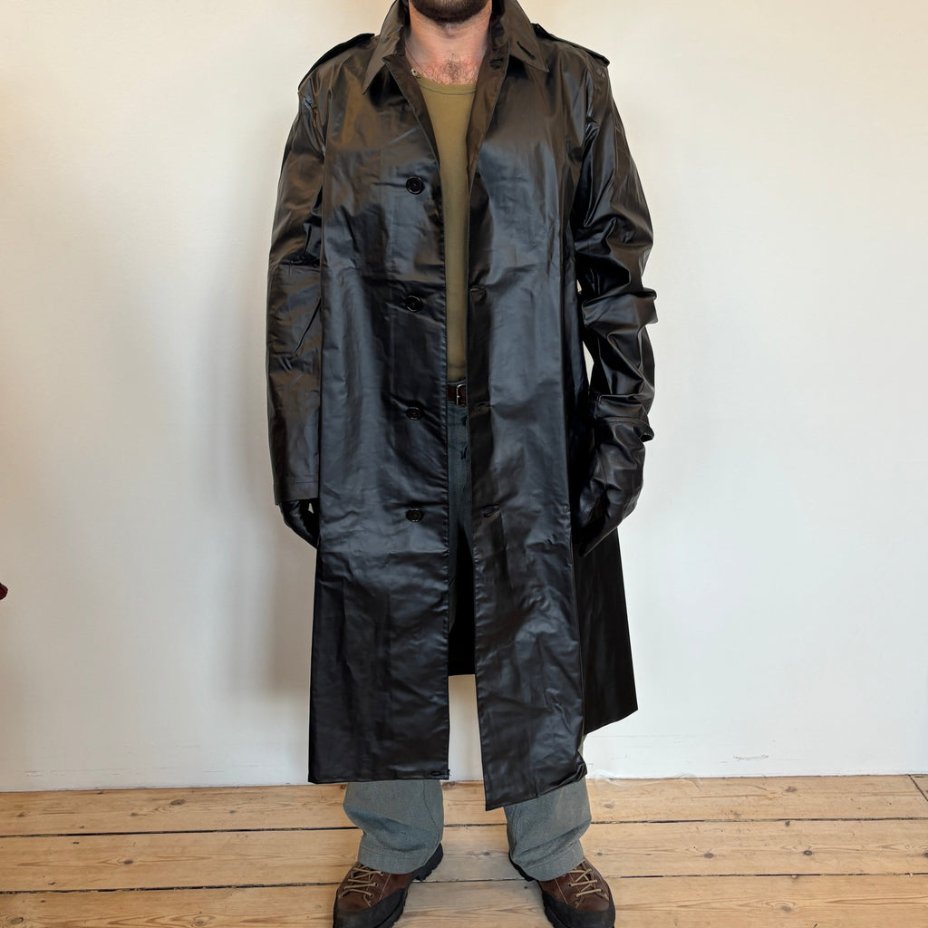 60's Swedish Army Waterproof Raincoat