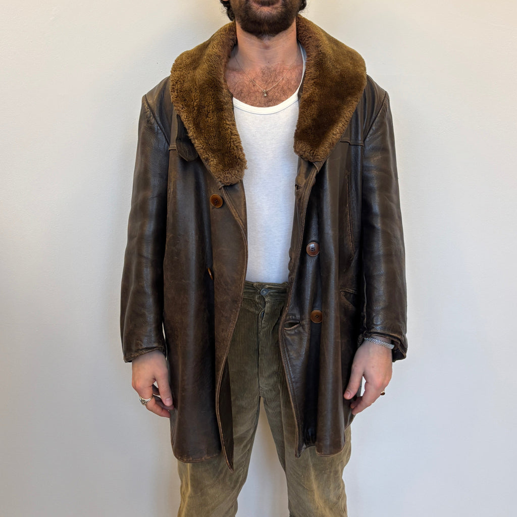 Thiery Aîné French Leather Coat