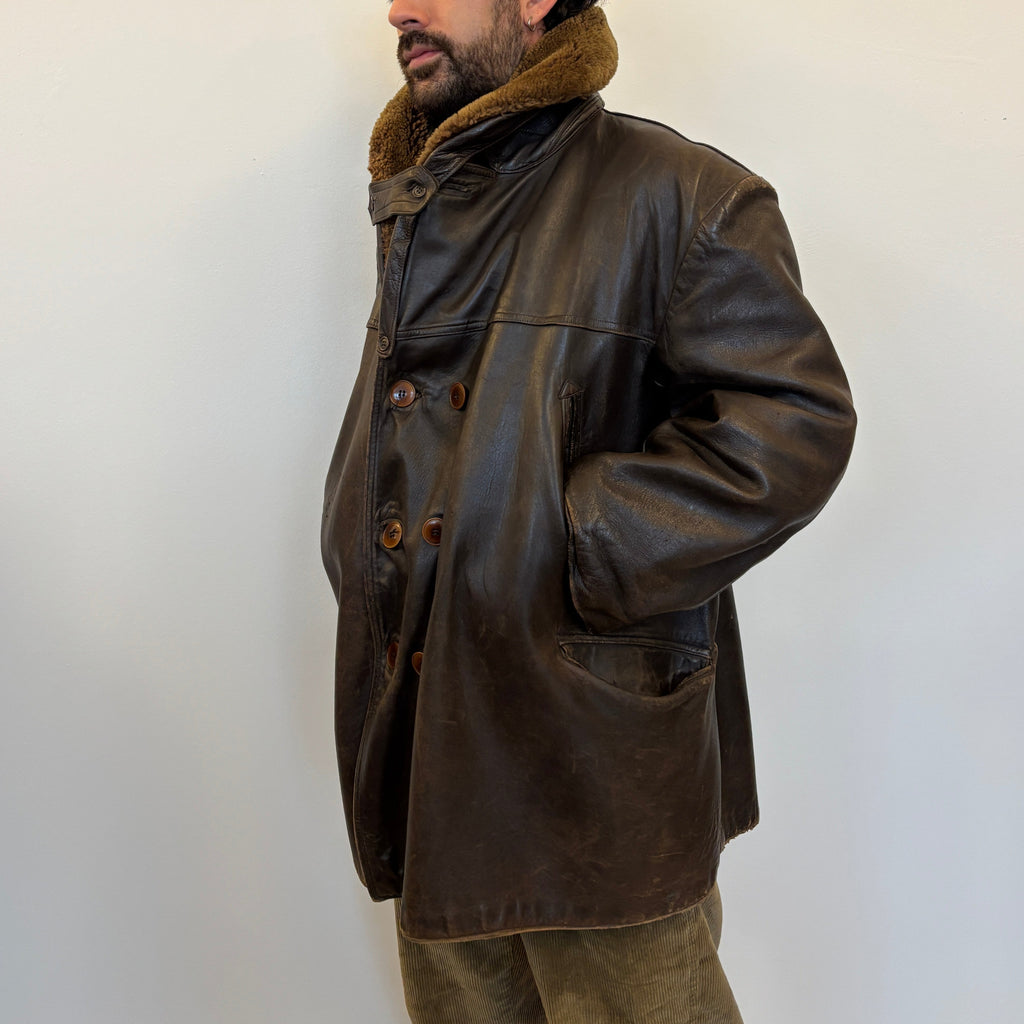 Thiery Aîné French Leather Coat