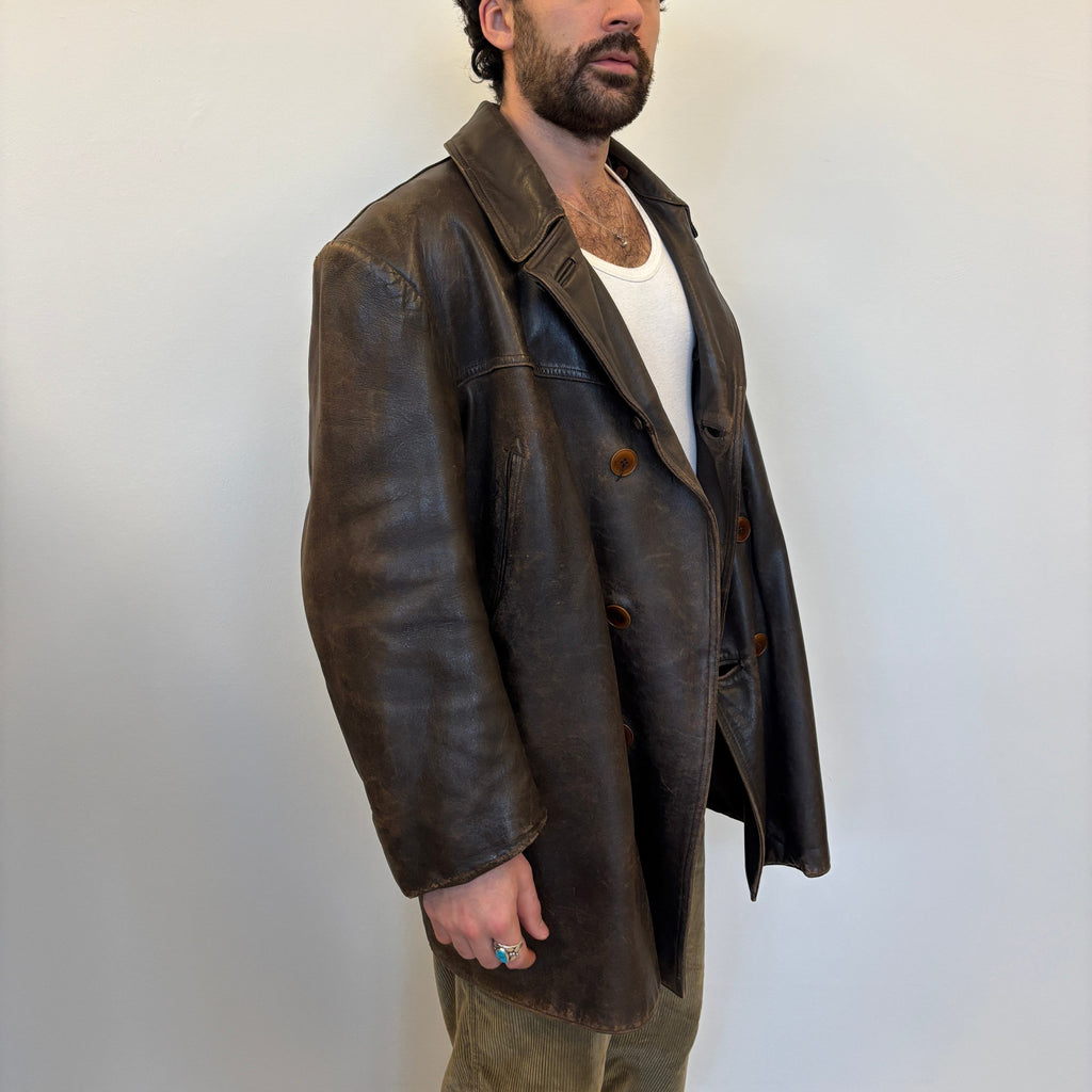Thiery Aîné French Leather Coat