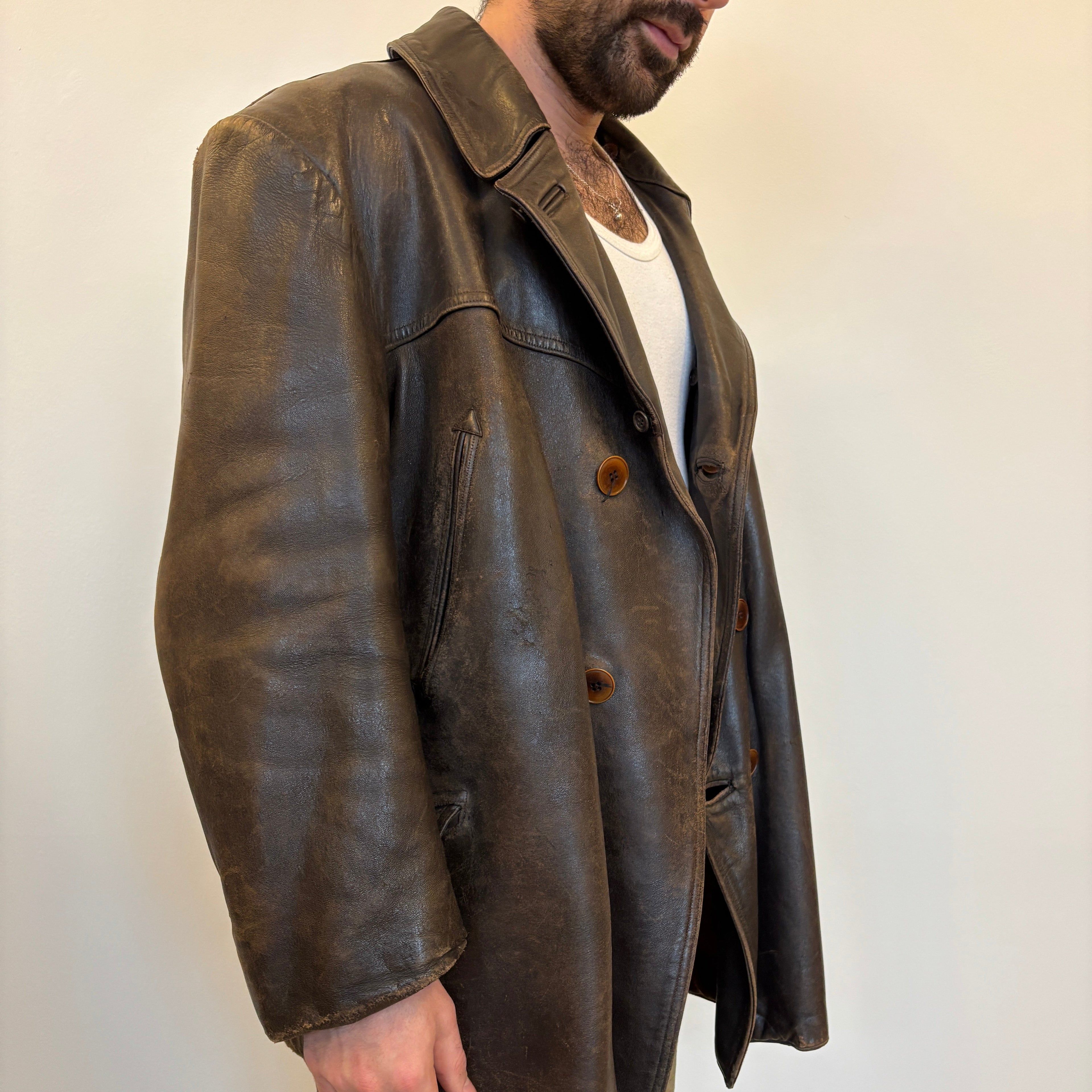 Thiery Aîné French Leather Coat
