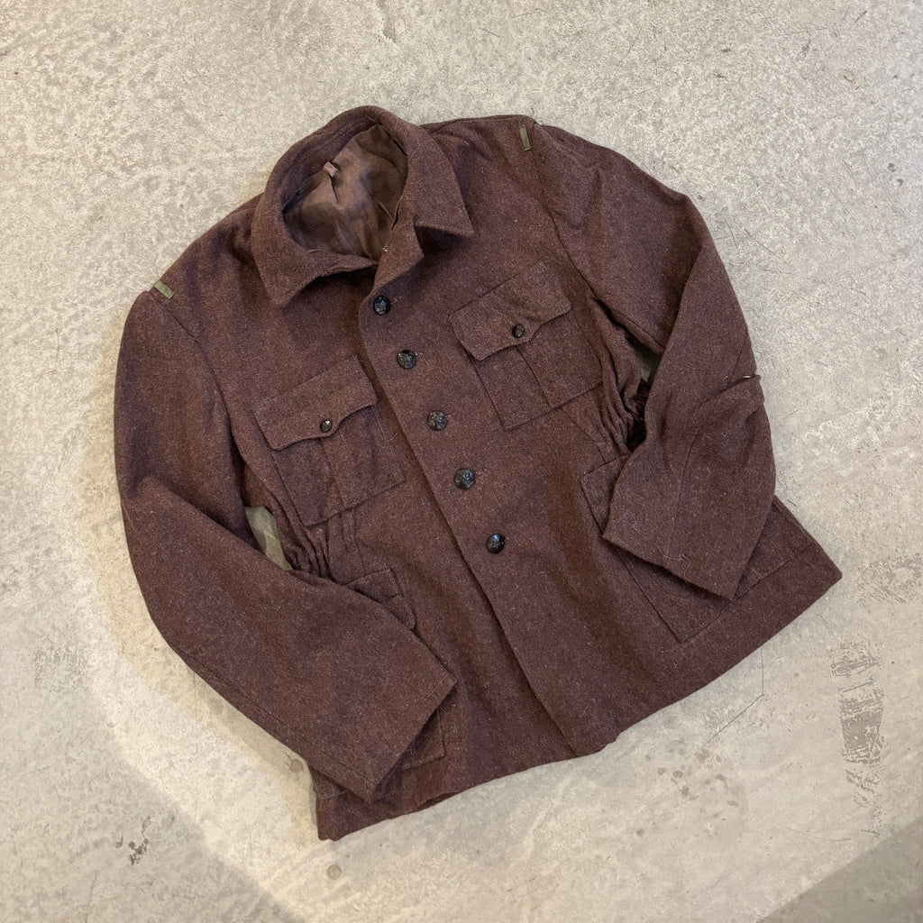 70's Bulgarian Army Wool Jacket