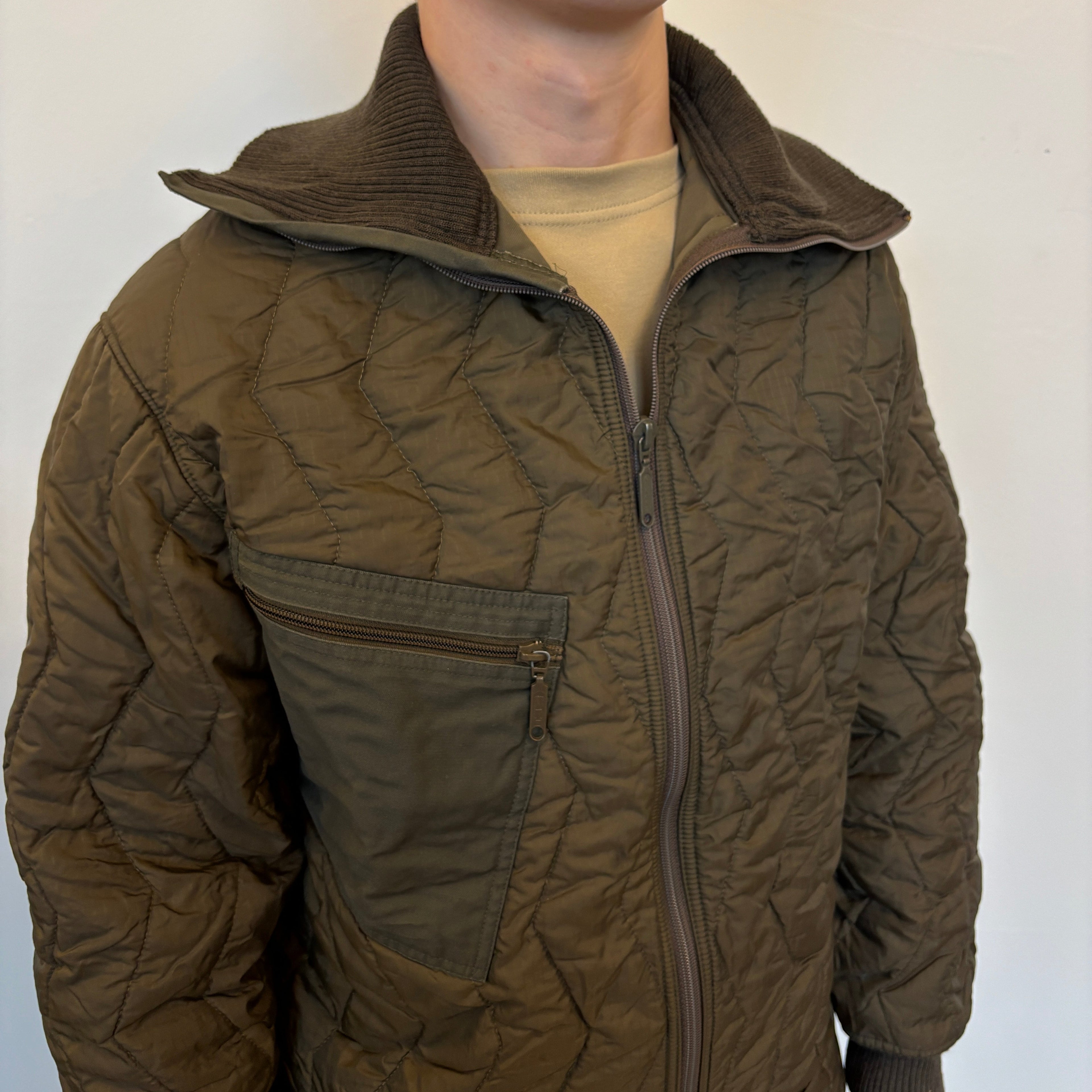 90's German Bundeswehr Field Liner Quilted Jacket