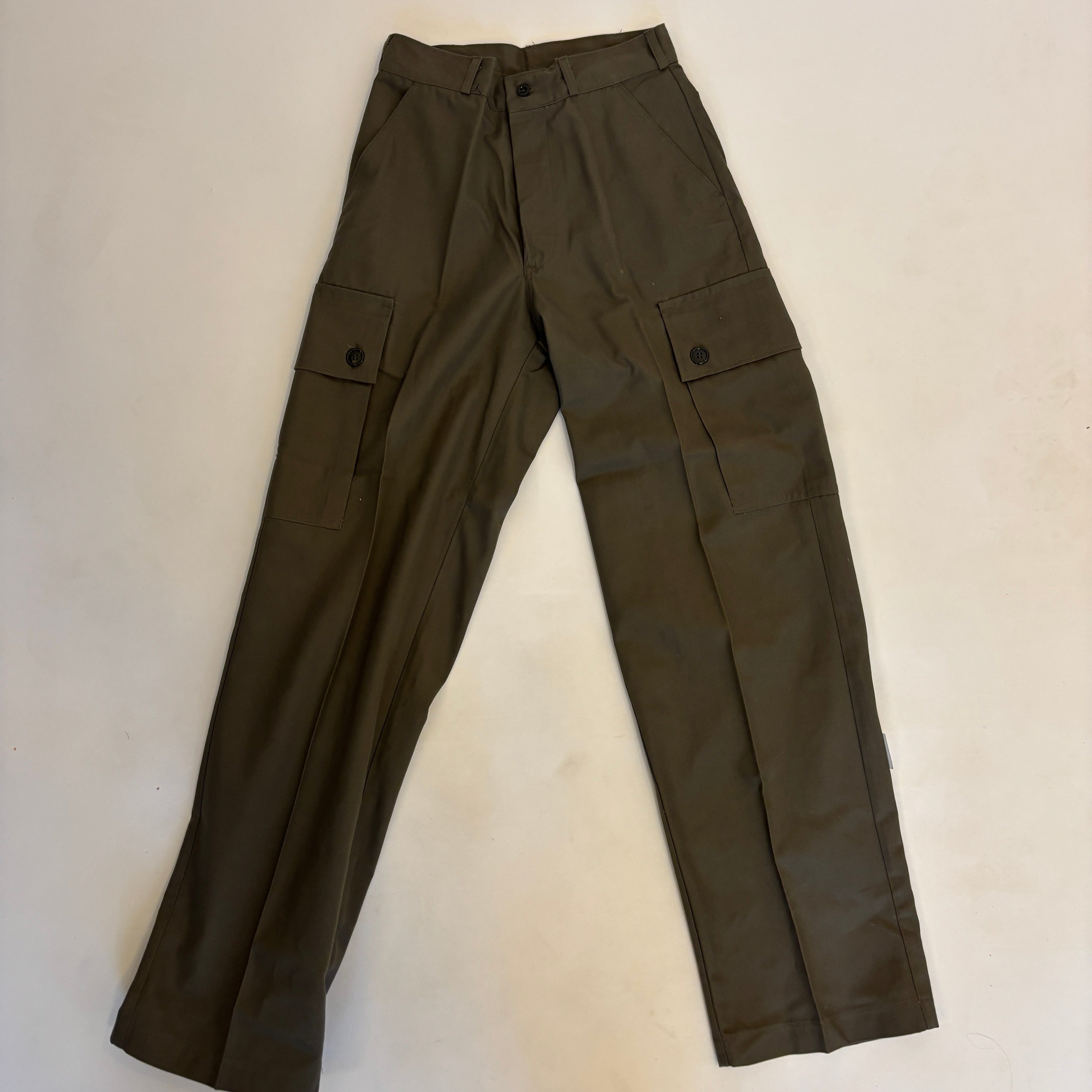 80's Dutch Army Cargo Trousers - Female