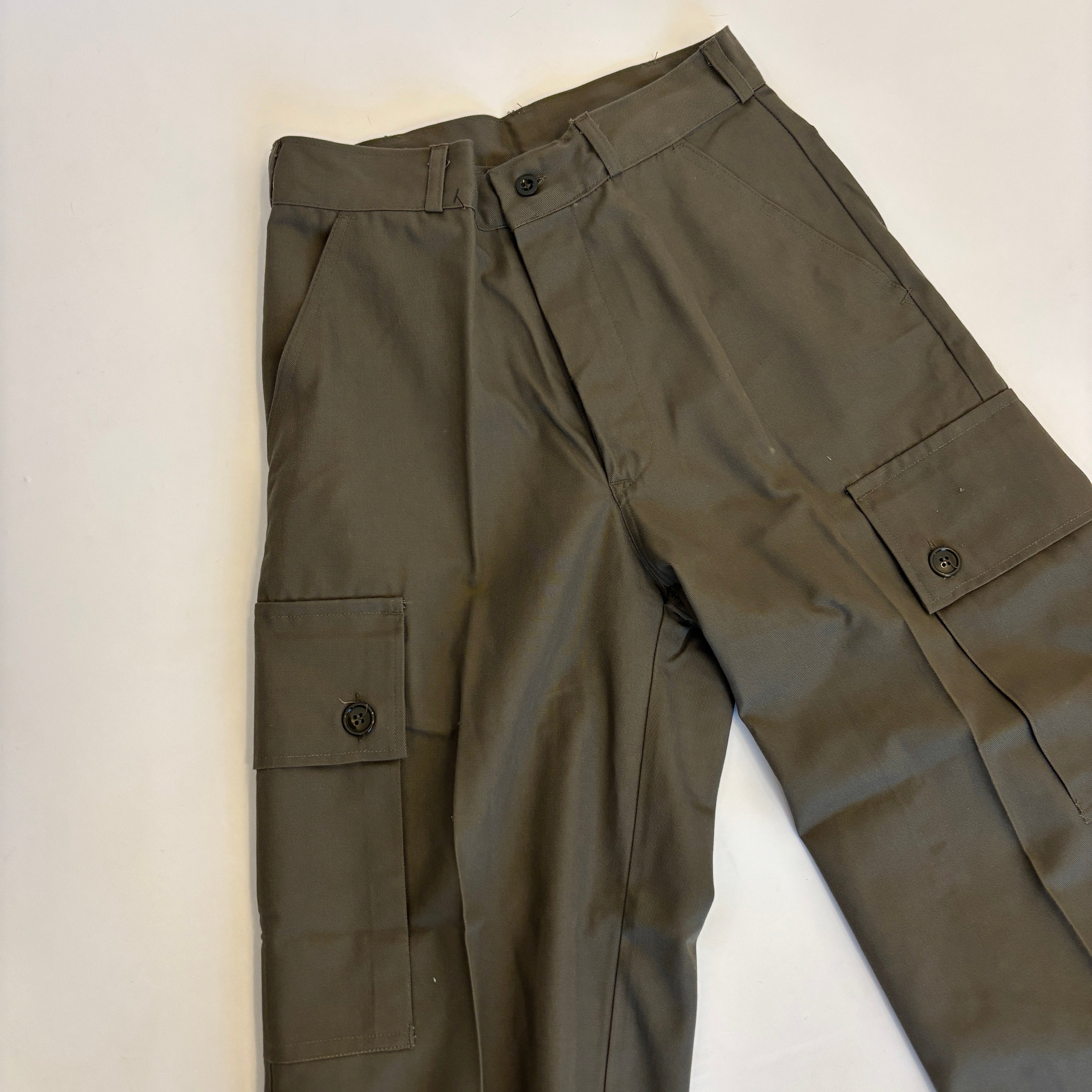 80's Dutch Army Cargo Trousers - Female