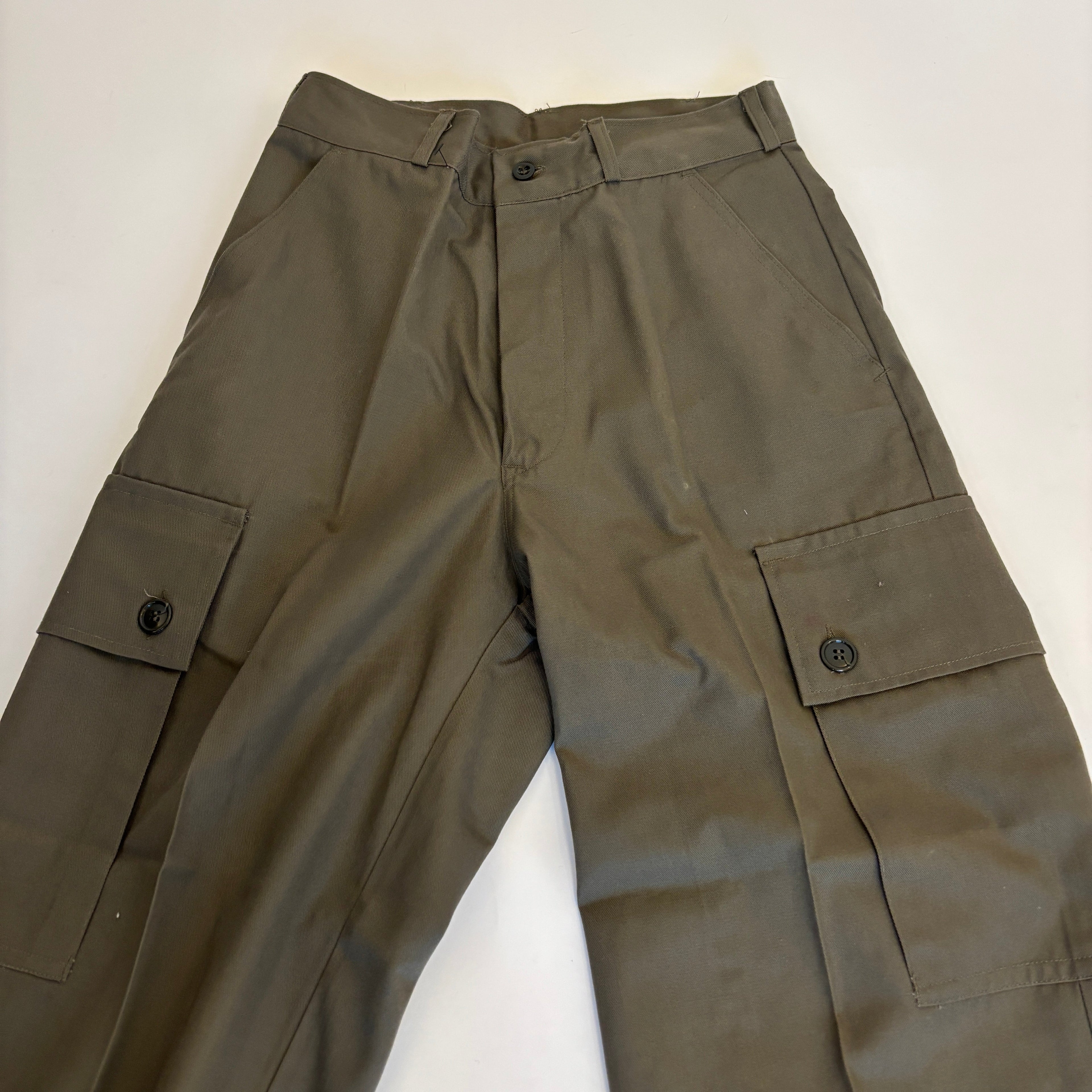 80's Dutch Army Cargo Trousers - Female
