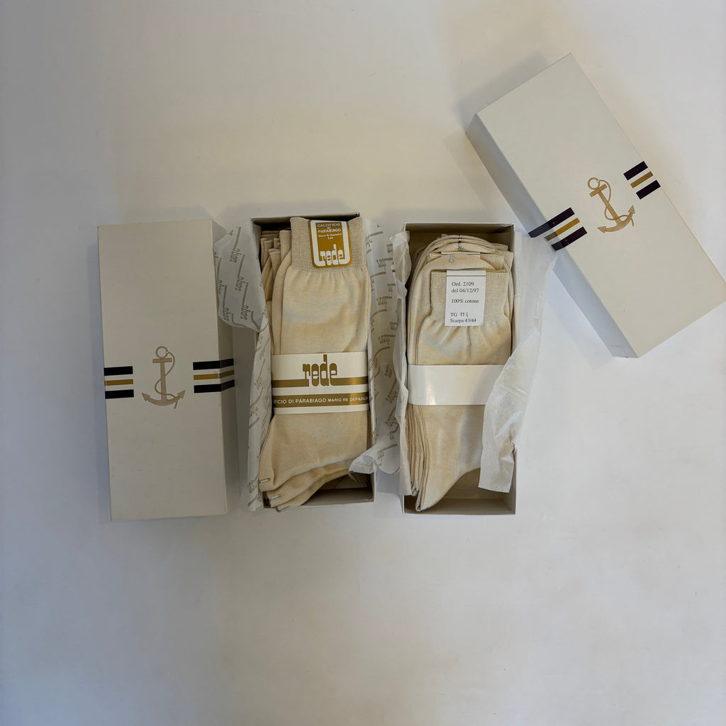 90's Italian Marine Lightweight Cotton Socks