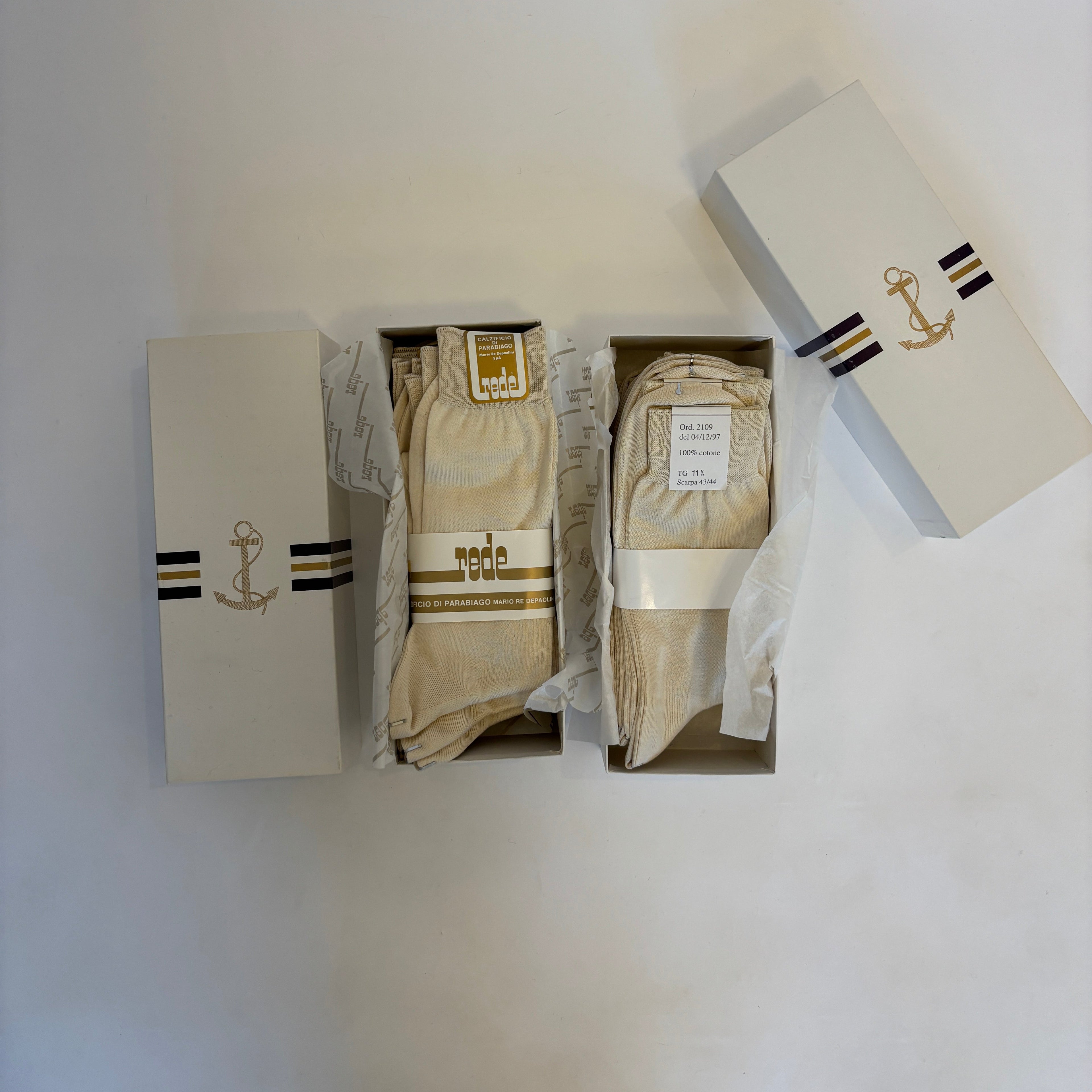 90's Italian Marine Lightweight Cotton Socks