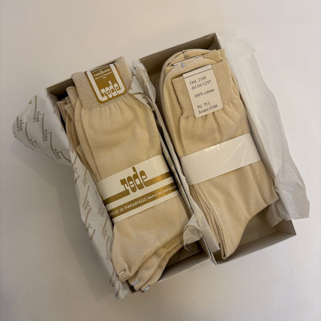 90's Italian Marine Lightweight Cotton Socks