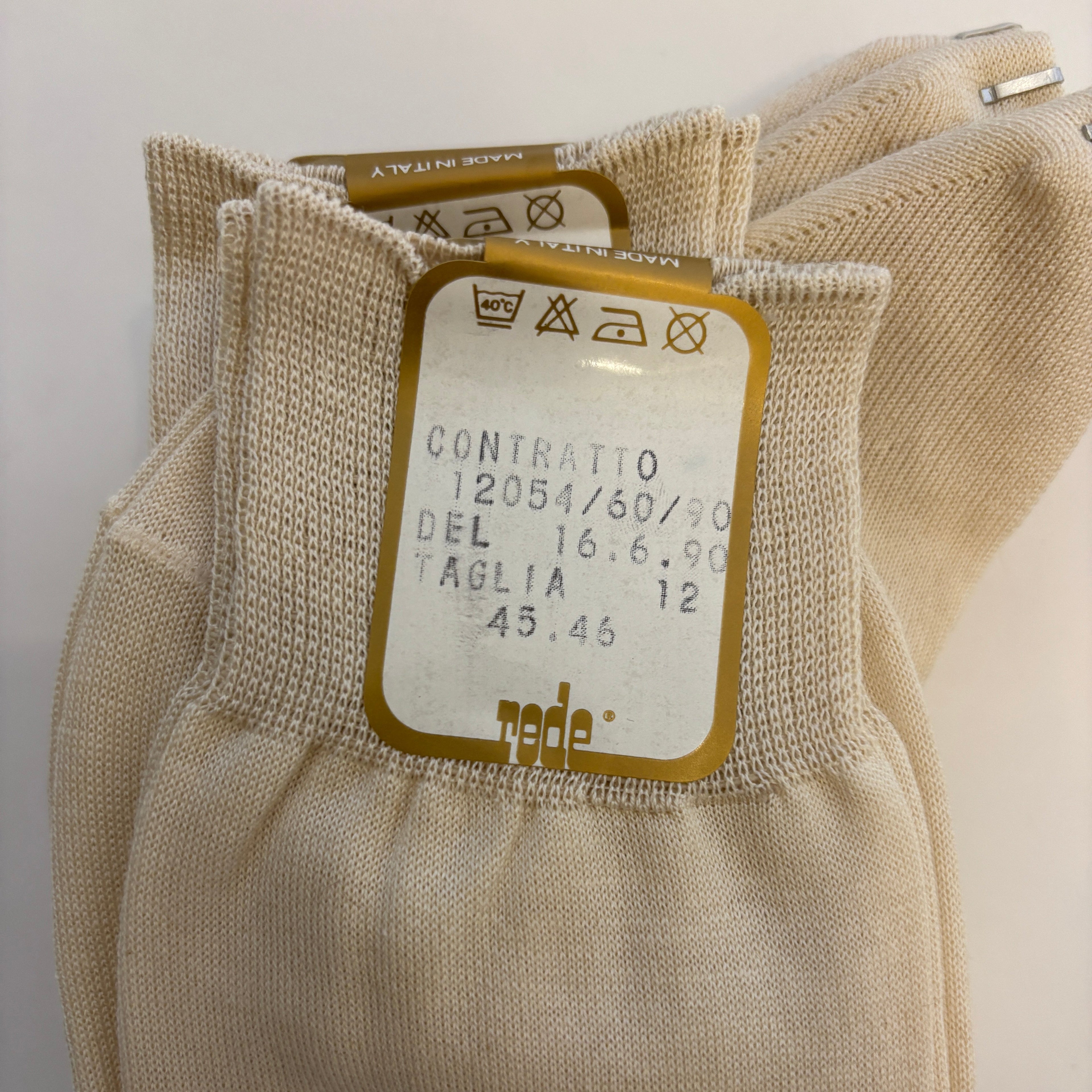90's Italian Marine Lightweight Cotton Socks