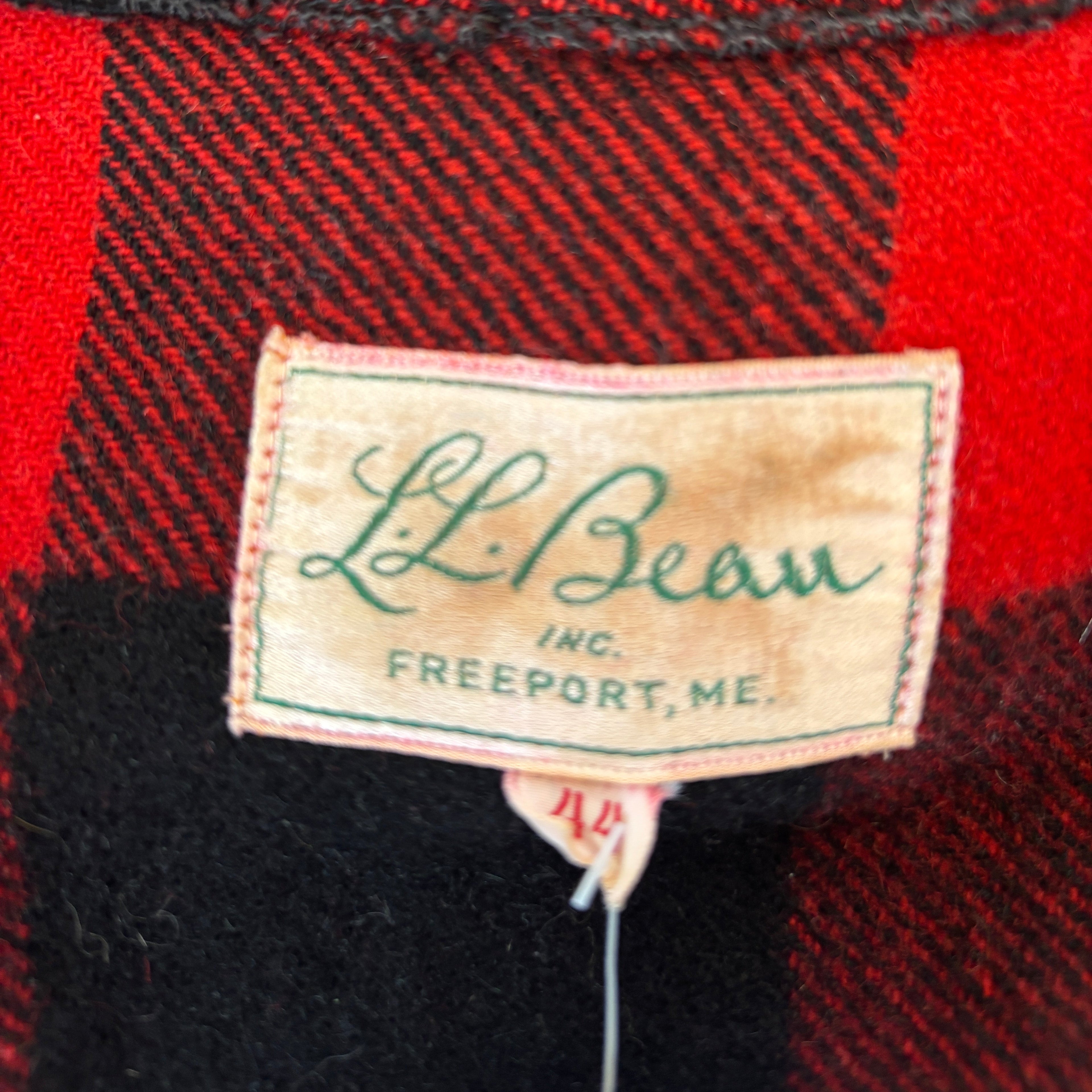 70s L. L Bean Wool Overshirt