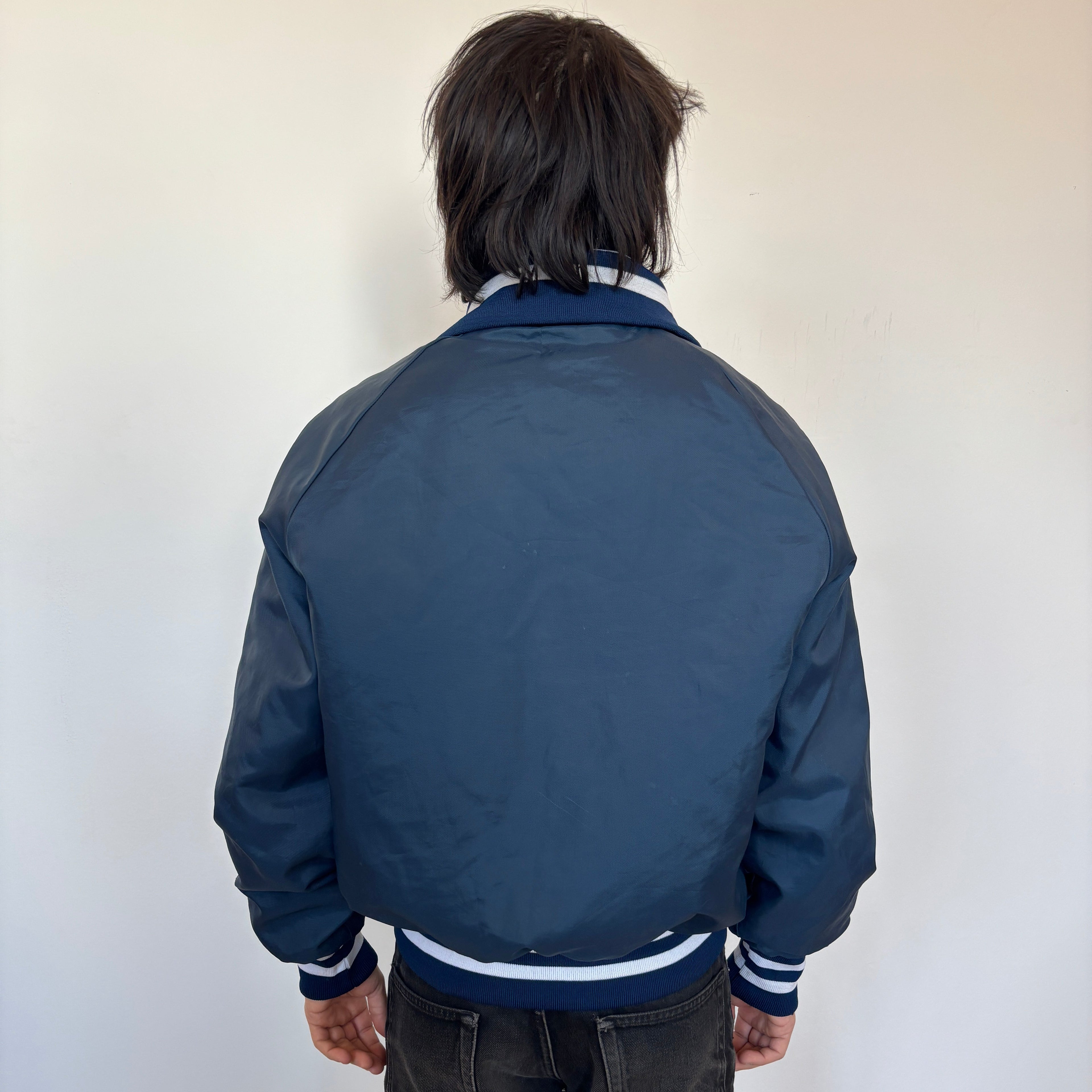 90's Holloway Blue Varsity Jacket