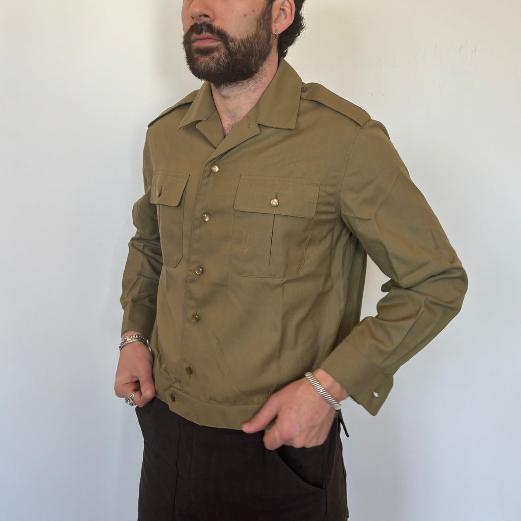 60's Hungarian Deadstock Officer Shirt