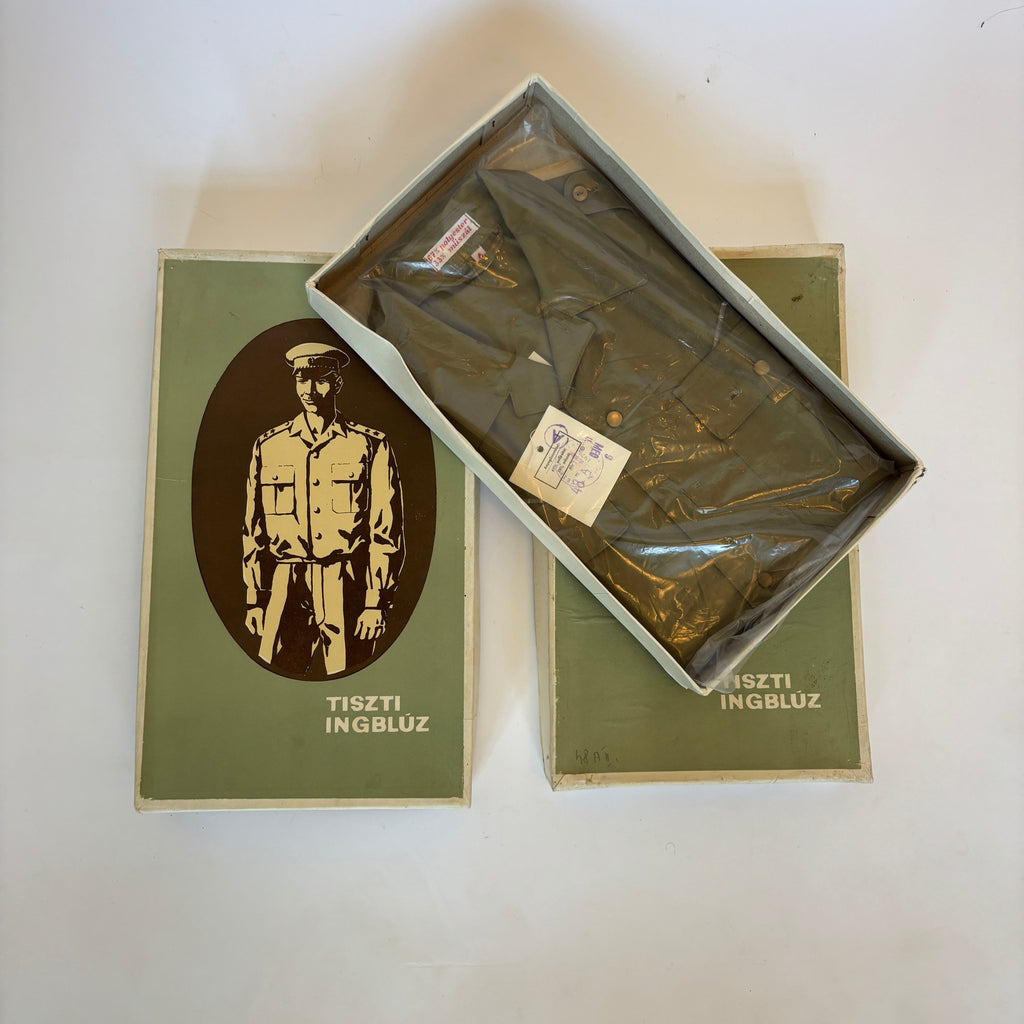 60's Hungarian Deadstock Officer Shirt