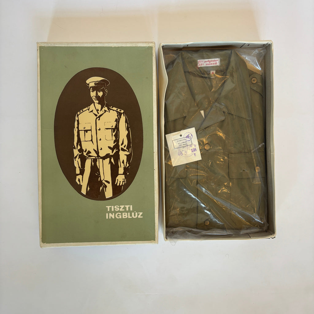 60's Hungarian Deadstock Officer Shirt