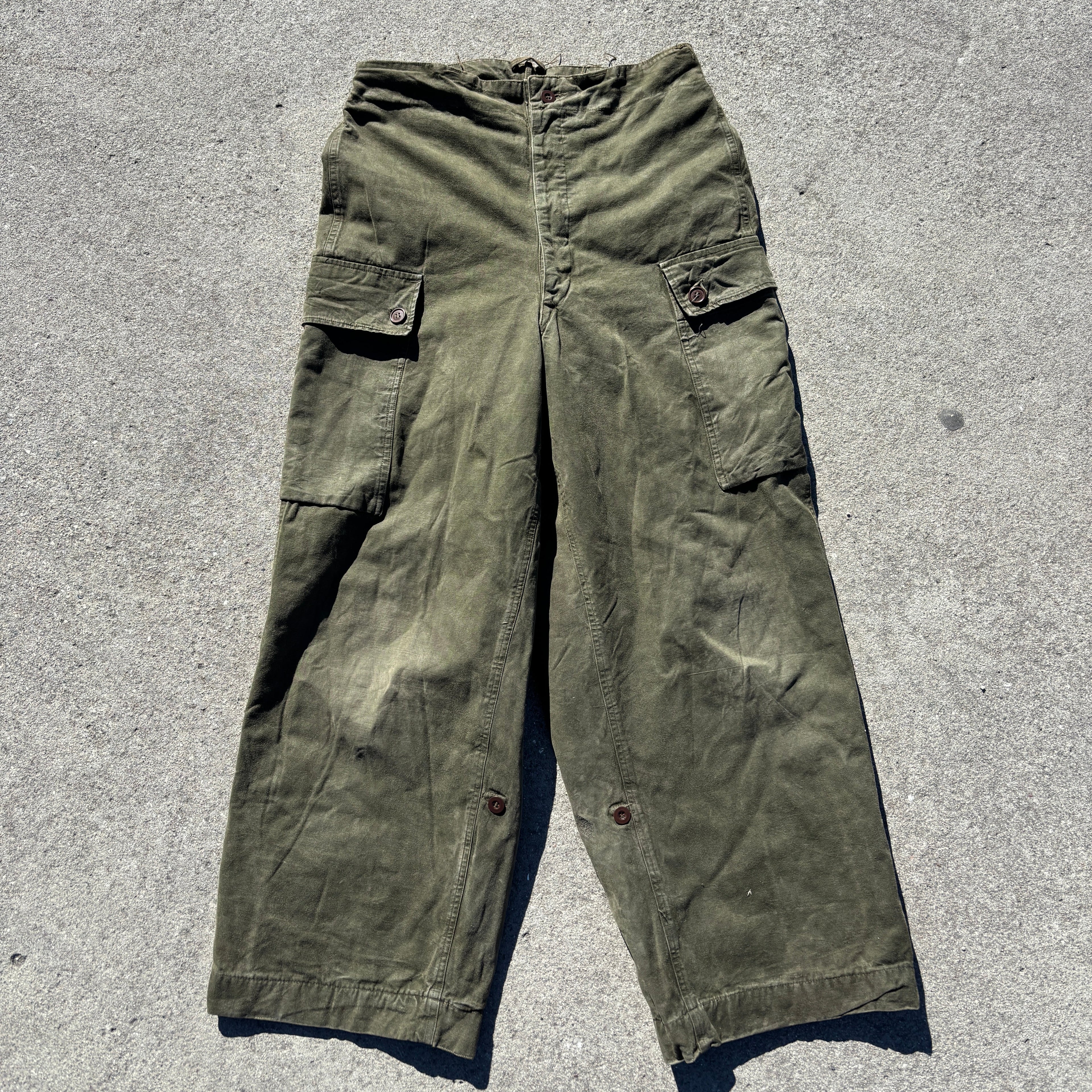 50's Dutch Army Cargo Pants