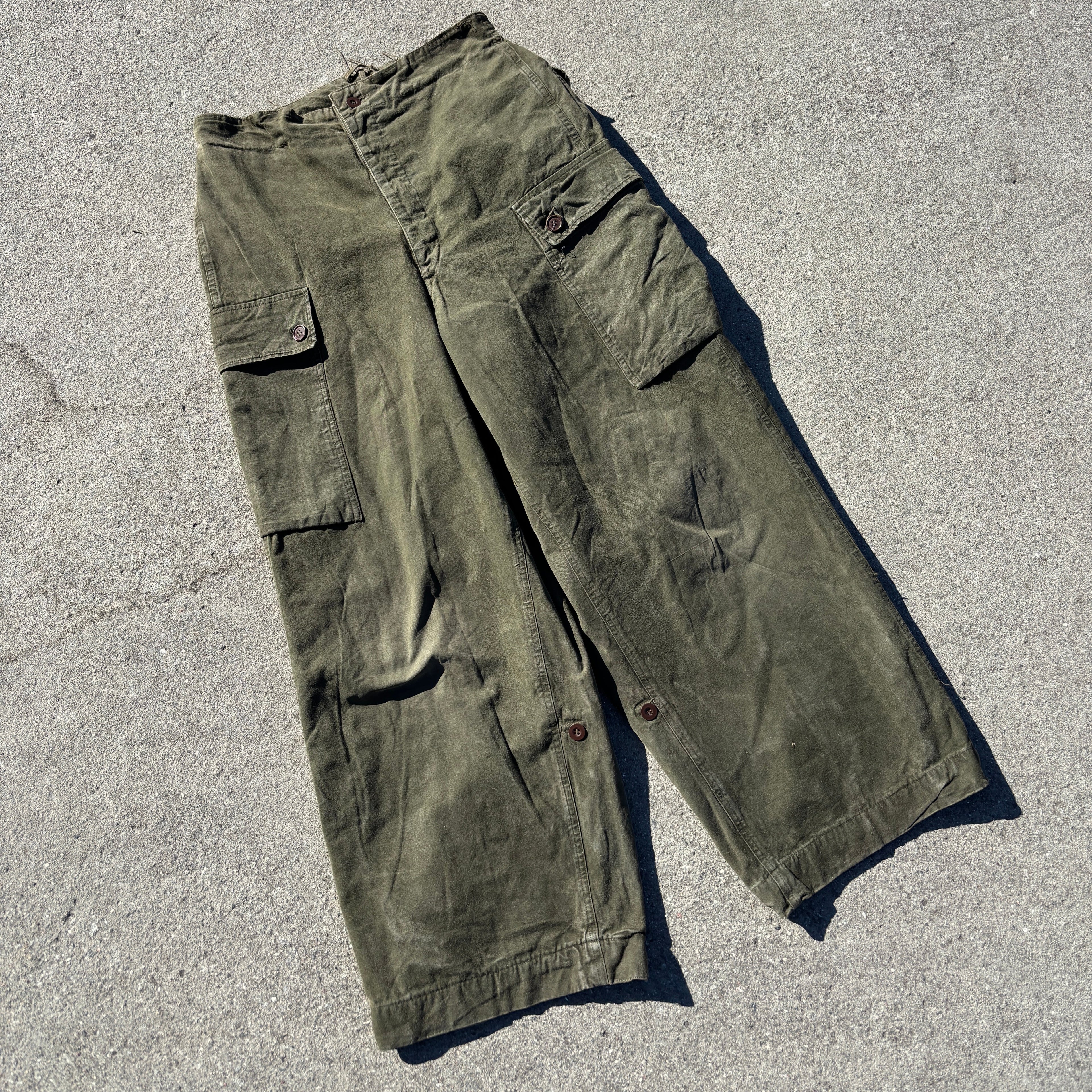 50's Dutch Army Cargo Pants