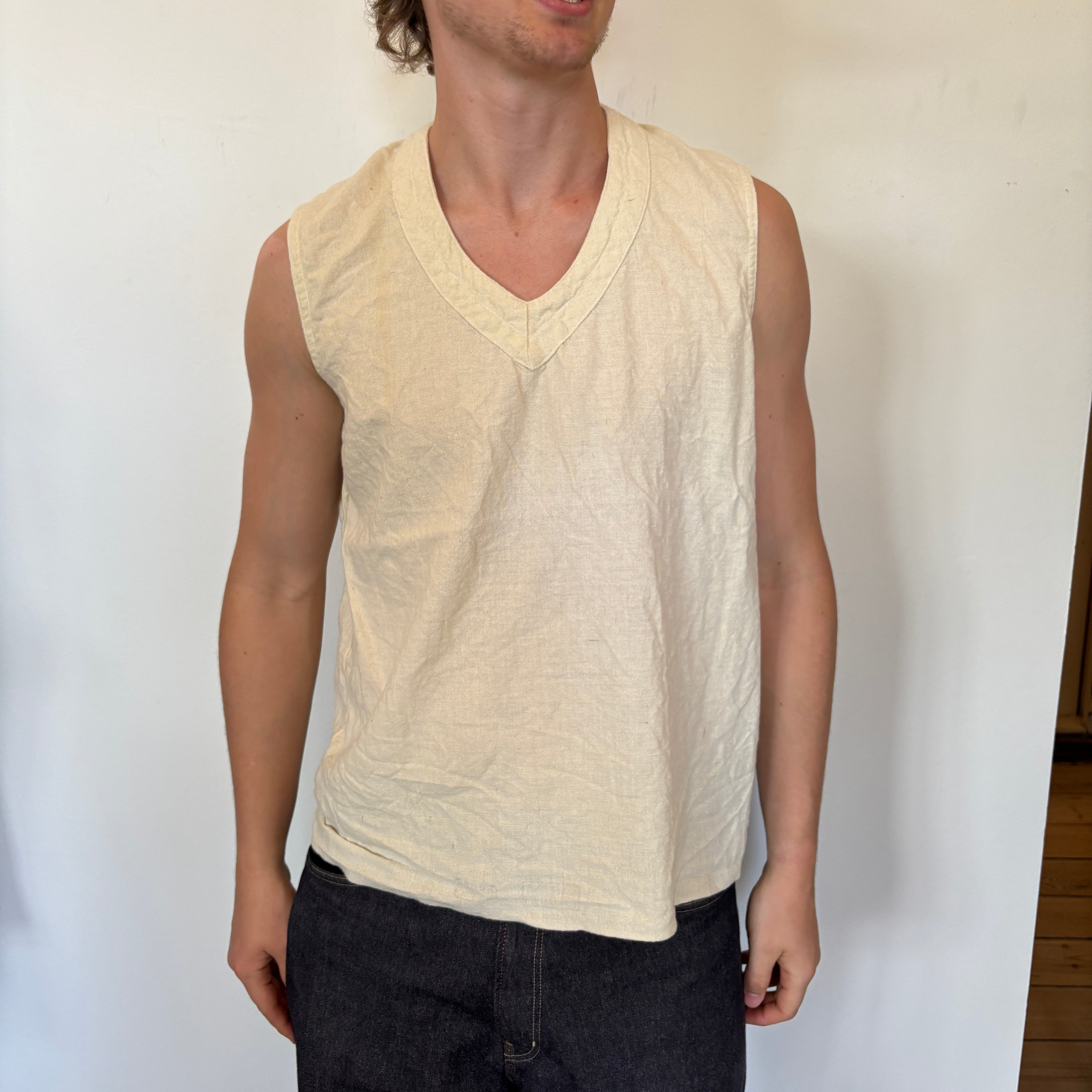 40's French Army Tank Top