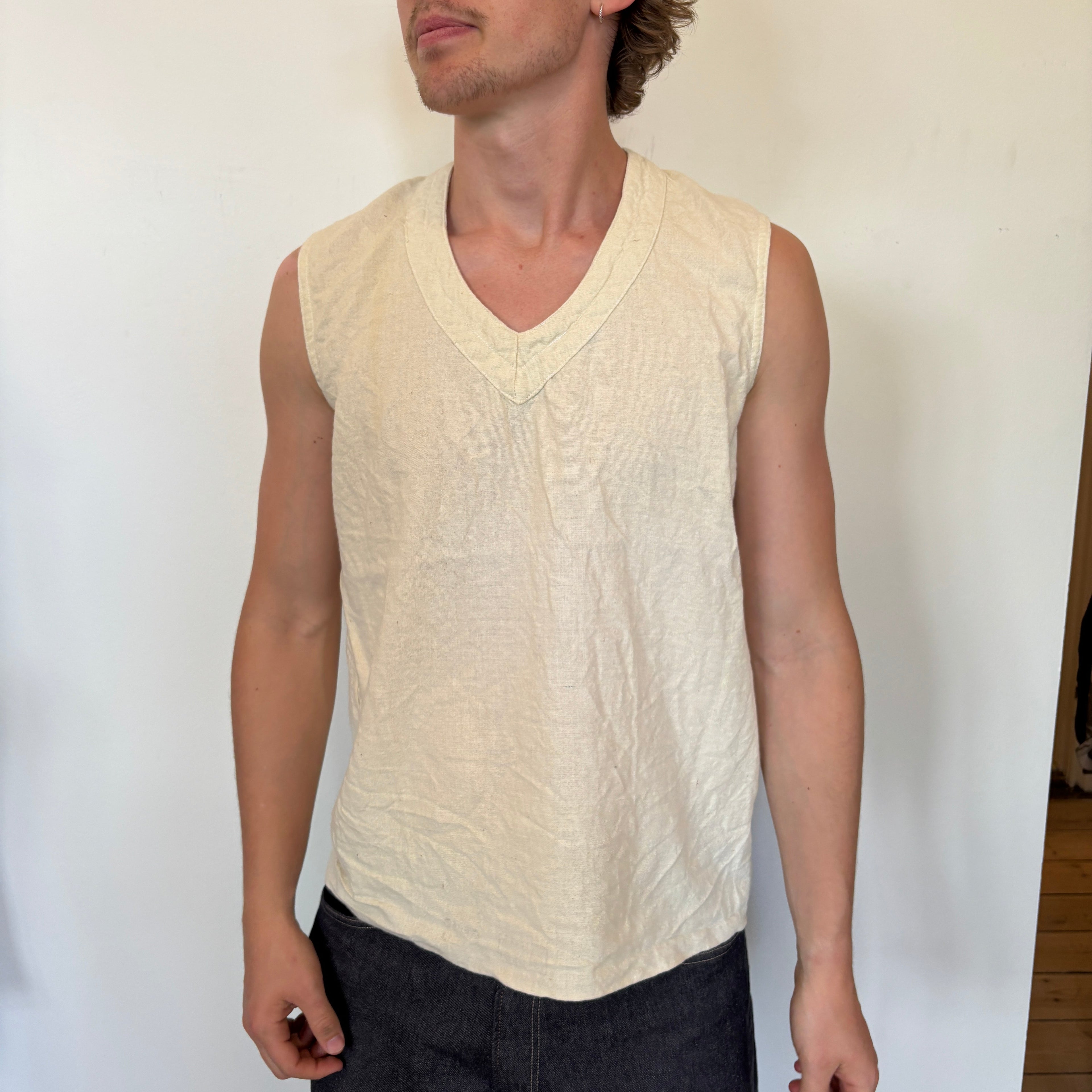40's French Army Tank Top
