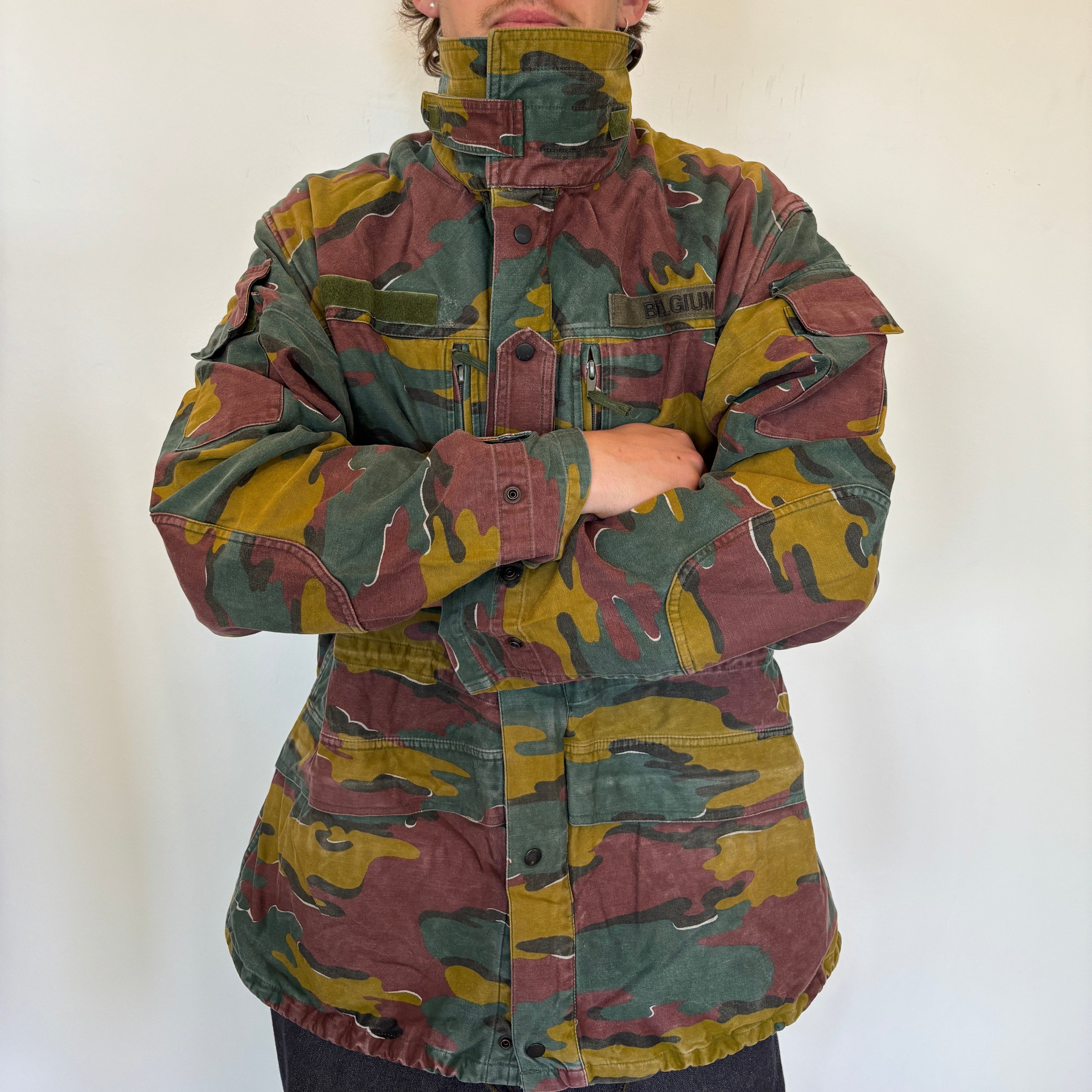 Belgium Army M90 Field Jacket -  Jigsaw Camo