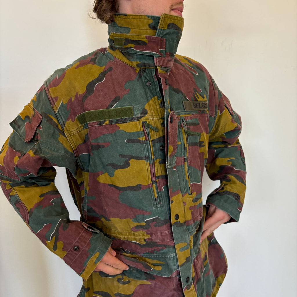 Belgium Army M90 Field Jacket -  Jigsaw Camo