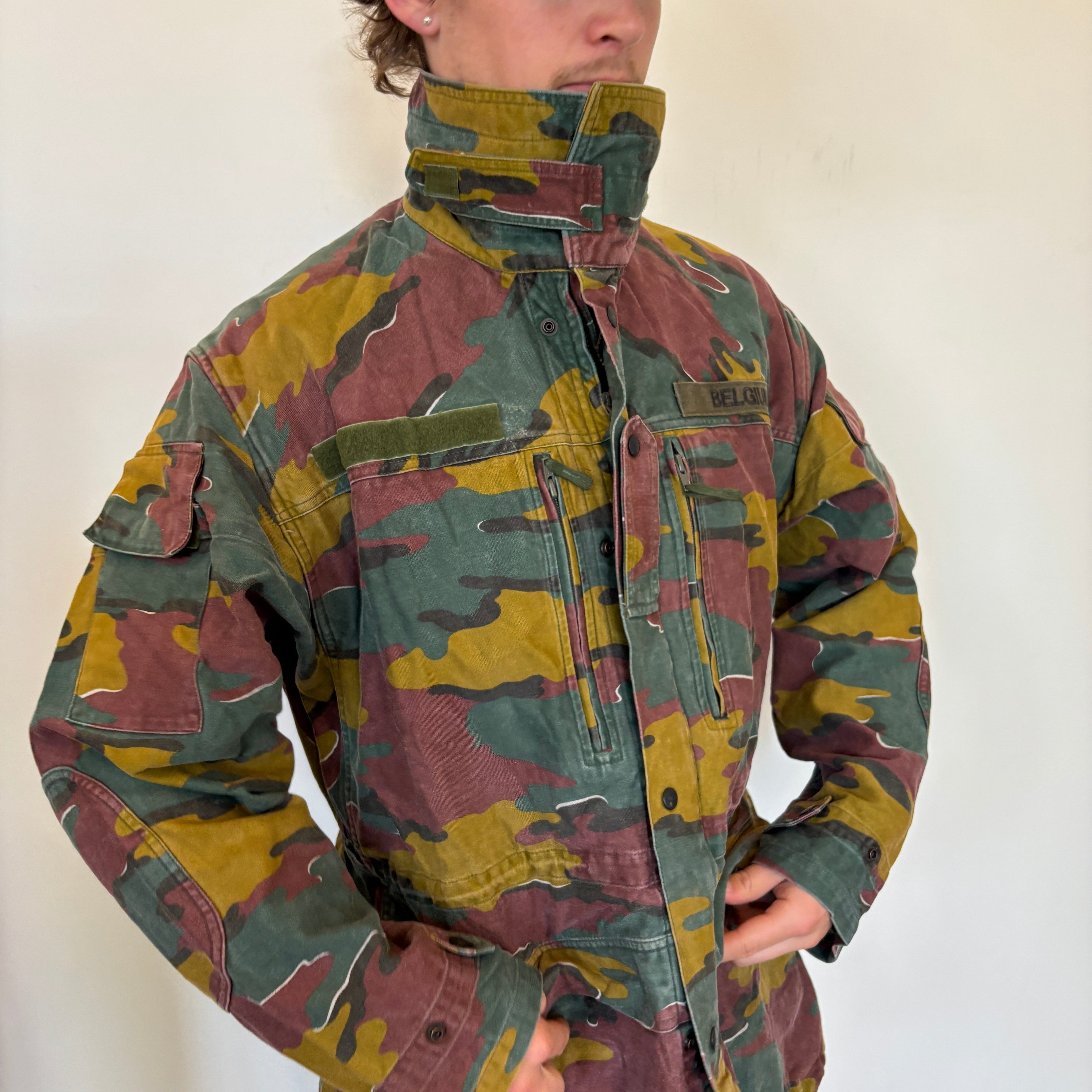 Belgium Army M90 Field Jacket -  Jigsaw Camo