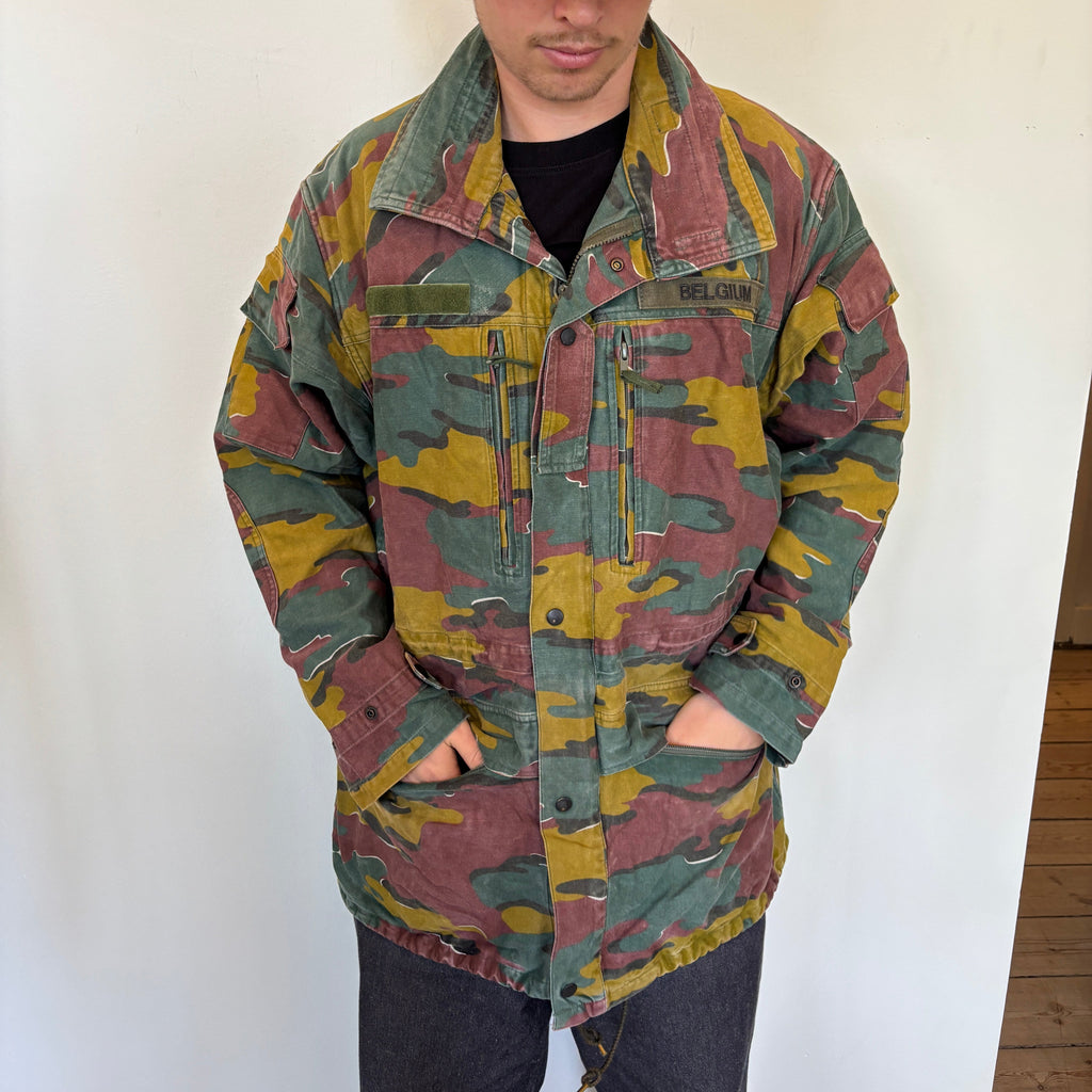 Belgium Army M90 Field Jacket -  Jigsaw Camo