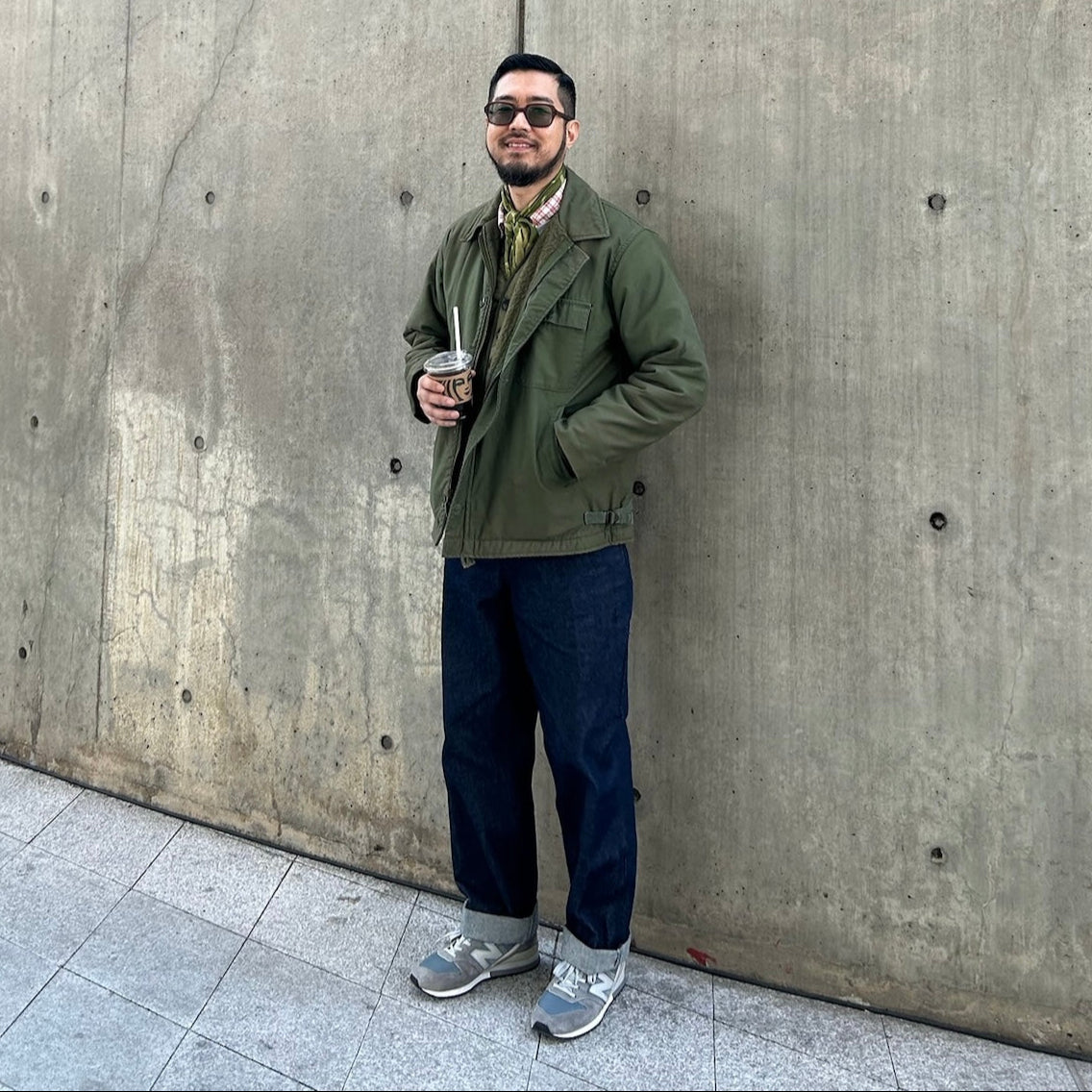 70's Italian Navy Raw Denim