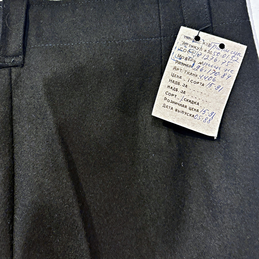 80's Soviet Deadstock Wool Trousers